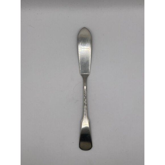 Oneida Silver Independence Stainless Butter Spreader Knife - Picture 3 of 4